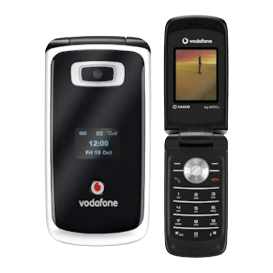 Sagem MY411CV User Manual