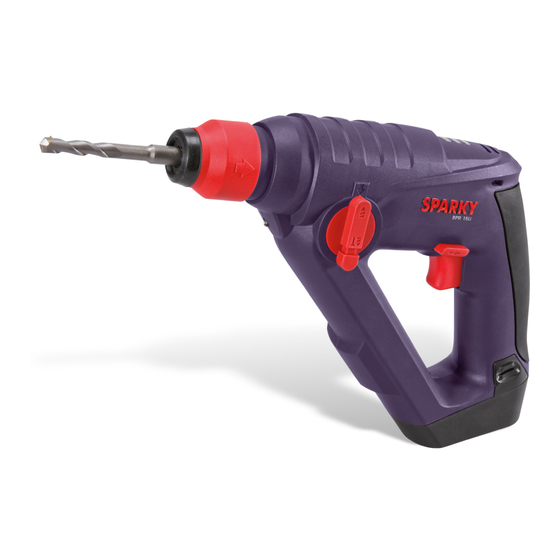 Sparky Group bpr 15li Original Instructions Manual
