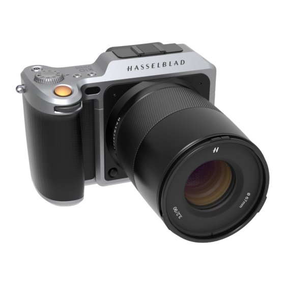 Hasselblad X1D User Manual