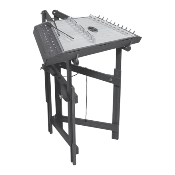 Roosebeck Hammered Dulcimer Stand Owner's Manual