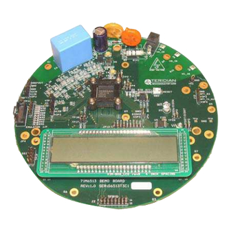 Teridian 71M6513 User Manual