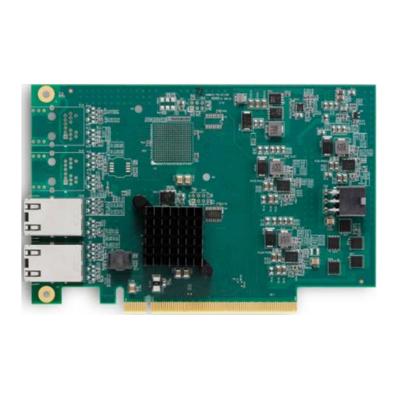 ADLINK Technology 10GbE BASE-T Card Manuals