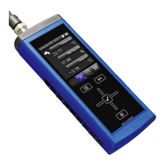 Lufft XP201 Manual
