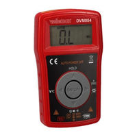 Velleman DVM854 User Manual