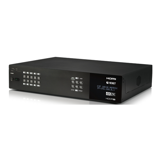 CYP PUV-1082-4K22N Operation Manual