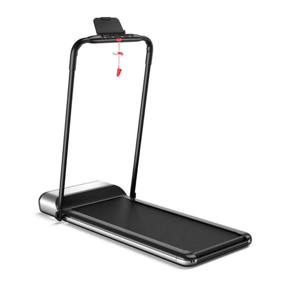 Gymax folding treadmill manual sale