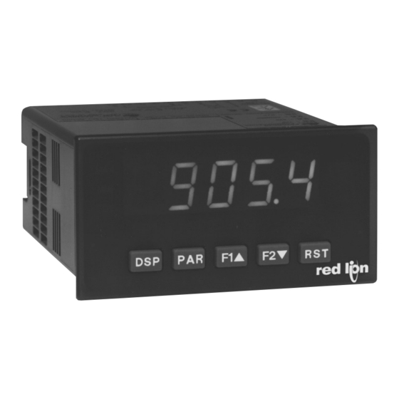 red lion PAXT0010 Manual