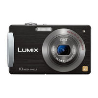 Panasonic DMC-FX500K - Lumix Digital Camera Operating Instructions Manual
