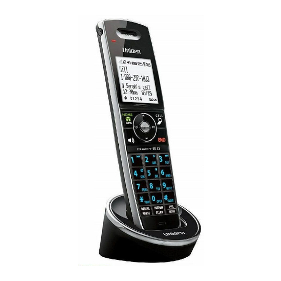 Uniden DCX320 Manual Para El Usuario