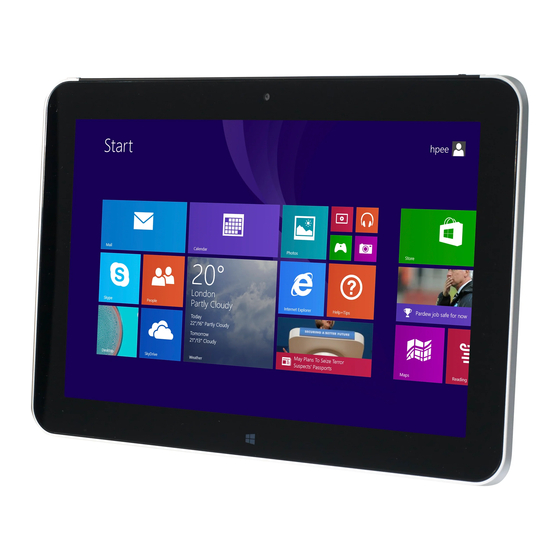 HP ElitePad 1000 G2 Datasheet