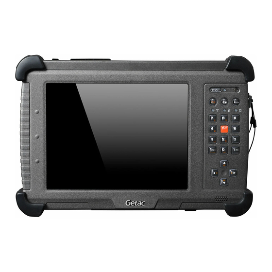 Getac E 100 User Manual