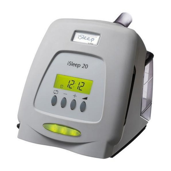 Breas iSleep 20+ User Quick Reference Manual