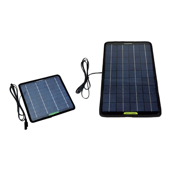 ECO-WORTHY SOLAR TRICKLE CHARGER User Manual