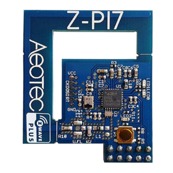 Aeotec Z-Pi 7 Quick Start Manual