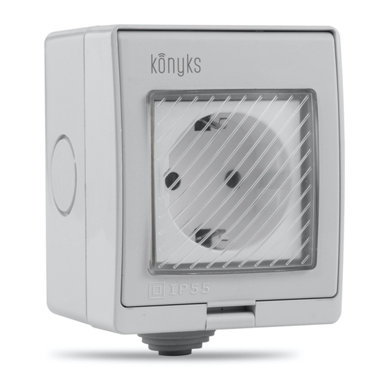 Konyks Pluviose Easy Quick Start Manual