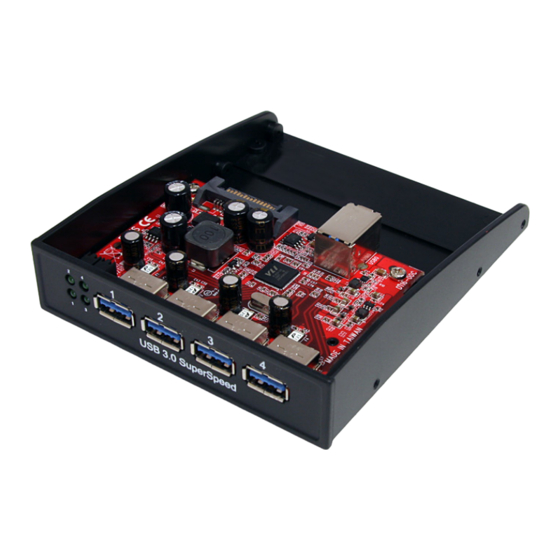 StarTech.com 8ST35BAYUSB3S4 Instruction Manual