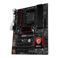 MSI 990FXA Getting Started