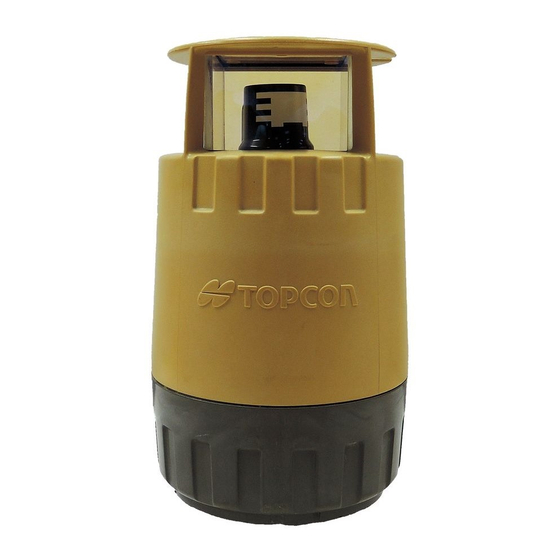 Topcon RL-H3A Instruction Manual