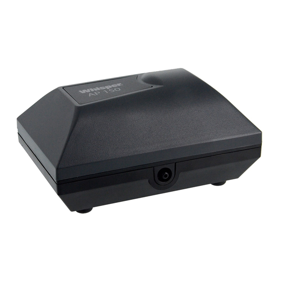 Tetra Whisper AP 300 Instructions And Warranty