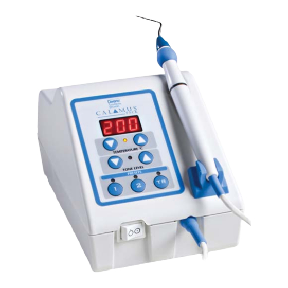DENTSPLY CALAMUS PACK Directions For Use Manual