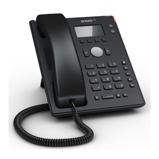 HKT Snom D120 Quick Reference