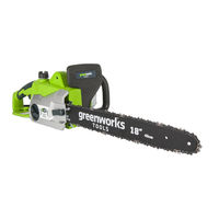 GreenWorks GCS2046 User Manual