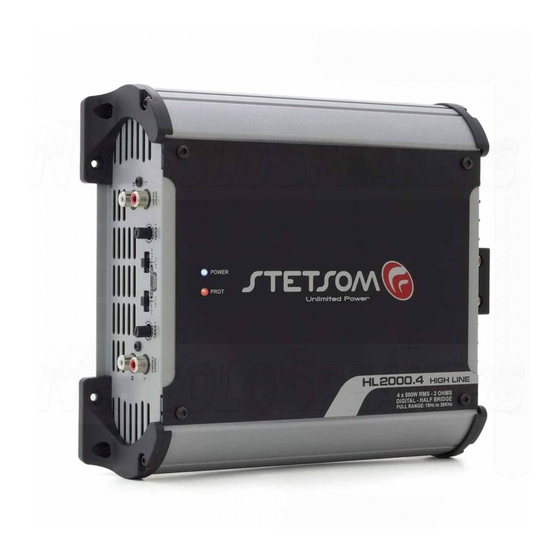 StetSom HIGH LINE HL2000.4 User Manual