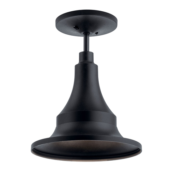 Kichler Lighting Hampshire 13.25 Installation Instructions