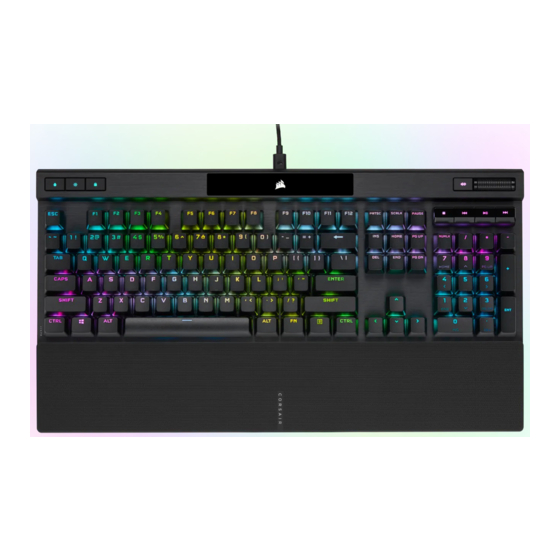 Corsair K70 RGB PRO Manual