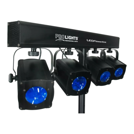 ProLights LEDFLOWERKIT4 User Manual