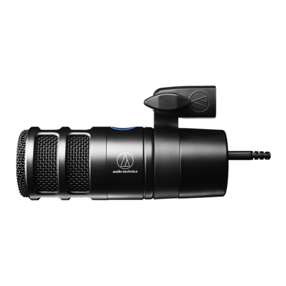 Audio Technica AT2040USB User Manual