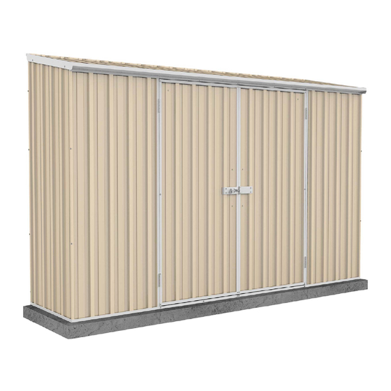 ABSCO SHEDS 30082SECOK Manual