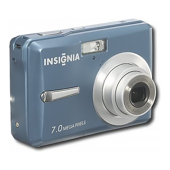 Insignia NS-DSC7P09 - Digital Camera - Compact Manual D'installation Rapide