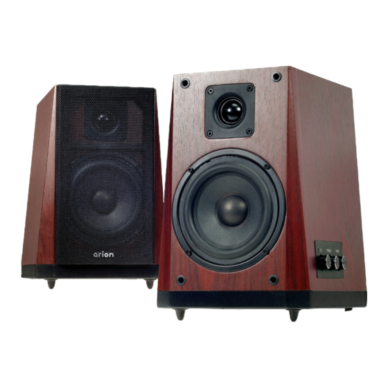 Arion Professional ET-AR604H-BR Speakers Manuals
