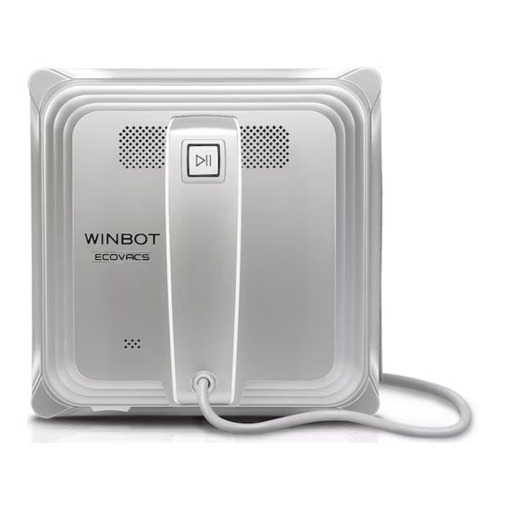ECOVACS WINBOT 8 Instruction Manual