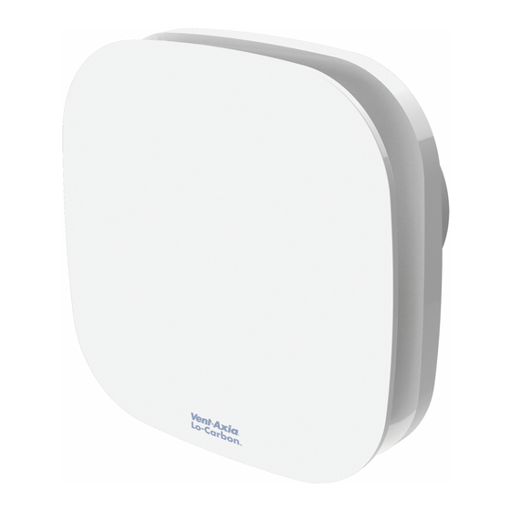 Vent-Axia Response
SELV TP SELV Fan Manuals