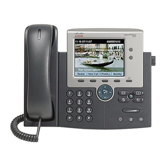 Cisco VoIP 7945 Phone Manual