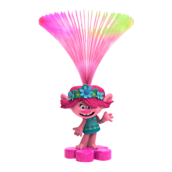 Wow! Stuff! DreamWorks Trolls World Tour POPPY MOOD LAMP TRL-1012 Manuals