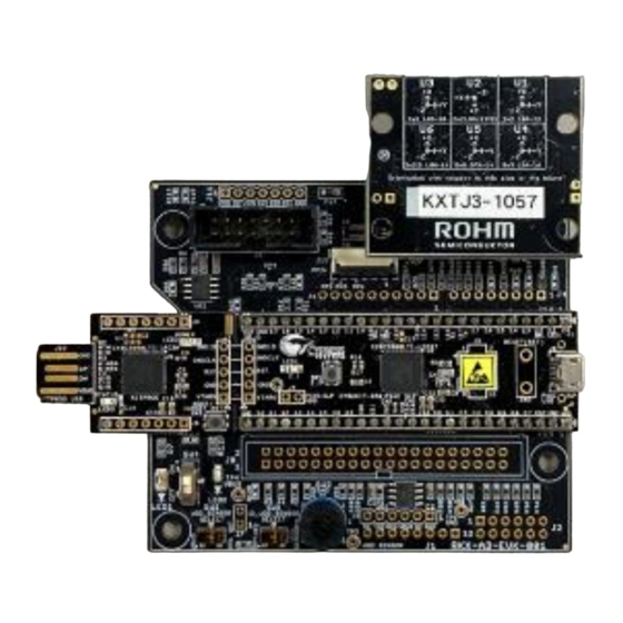 Rohm KXTJ3-1057-EVK-001 User Manual