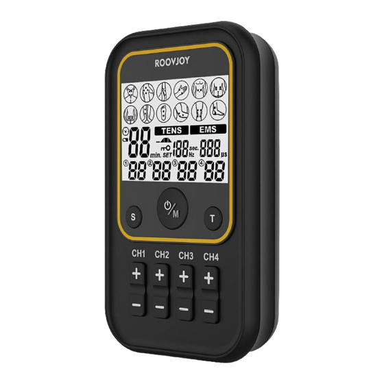 trendmedic TENS-EMS R-C101C Instruction Manual