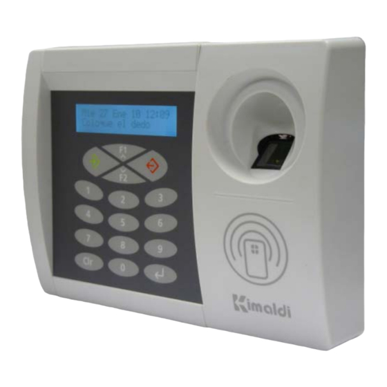 Kimaldi BioMax2 Installation And Programming Manual