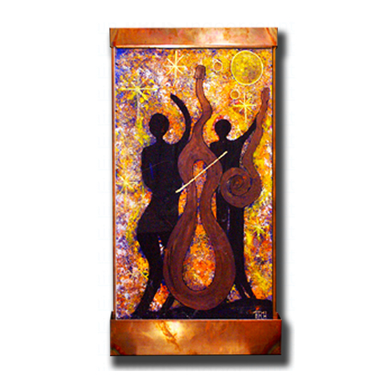 Harvey Gallery Galactic Red Art Fountain Quick Start Manual