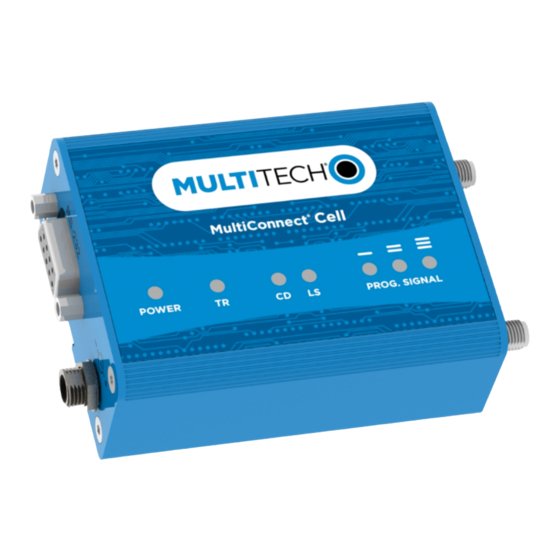 Multitech MultiConnect MTC-L4G2D User Manual