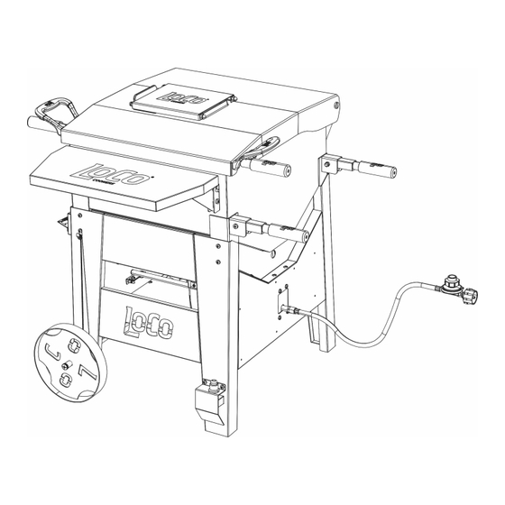 LOCO COOKERS LCBR90KD Owner's Manual And Assembly Instructions