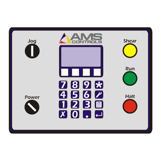 AMS Controls MP450 Operator's Manual