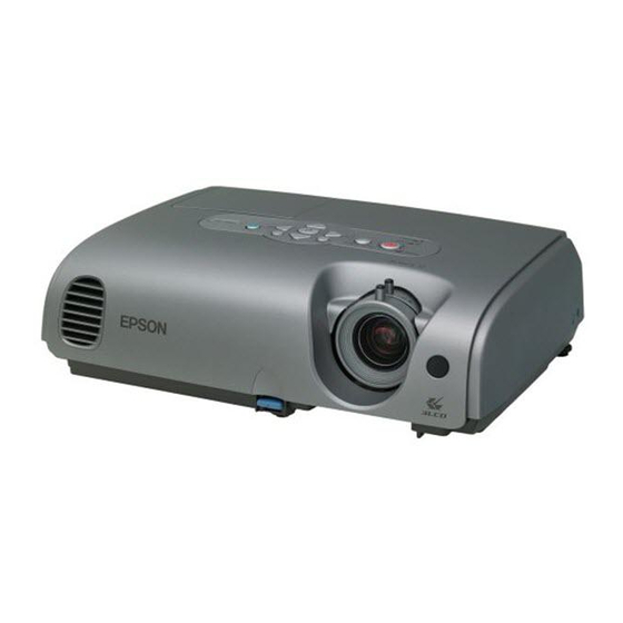 Epson 821p - PowerLite XGA LCD Projector Product Support Bulletin