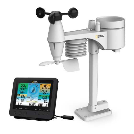 National Geographic WIFI Weather Center 7in1 Manuals