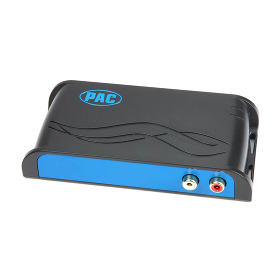 PAC APSUB-GM61 Quick Start Manual