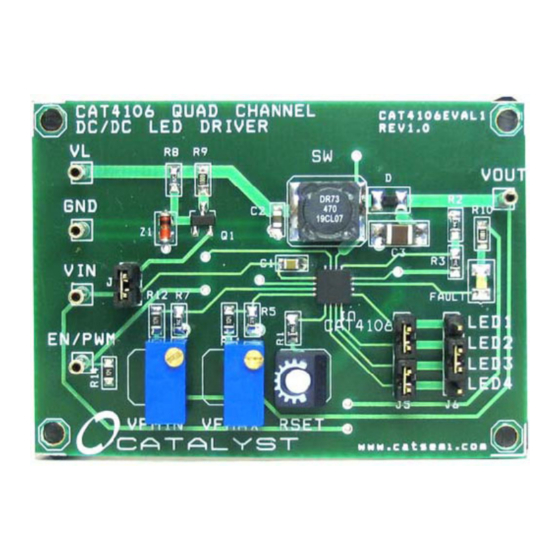 ON Semiconductor CAT4106 User Manual