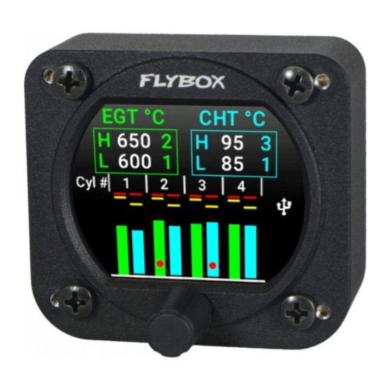 Flybox Omnia57 CHT-EGT Manuals